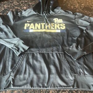 Nike Dri-Fit Pitt Panthers Dark Gray Hoodie XL